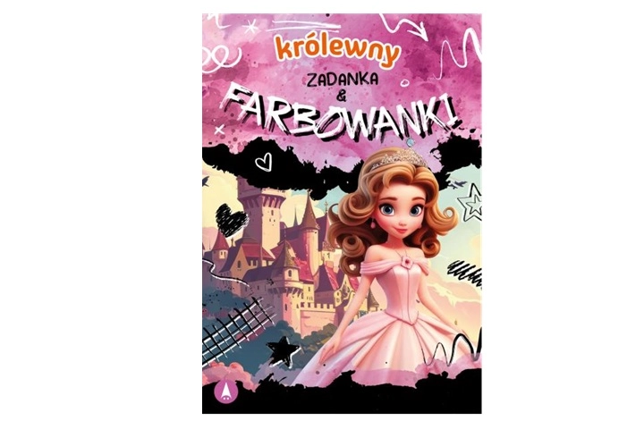 Zadání a vodové omalovánky princezny