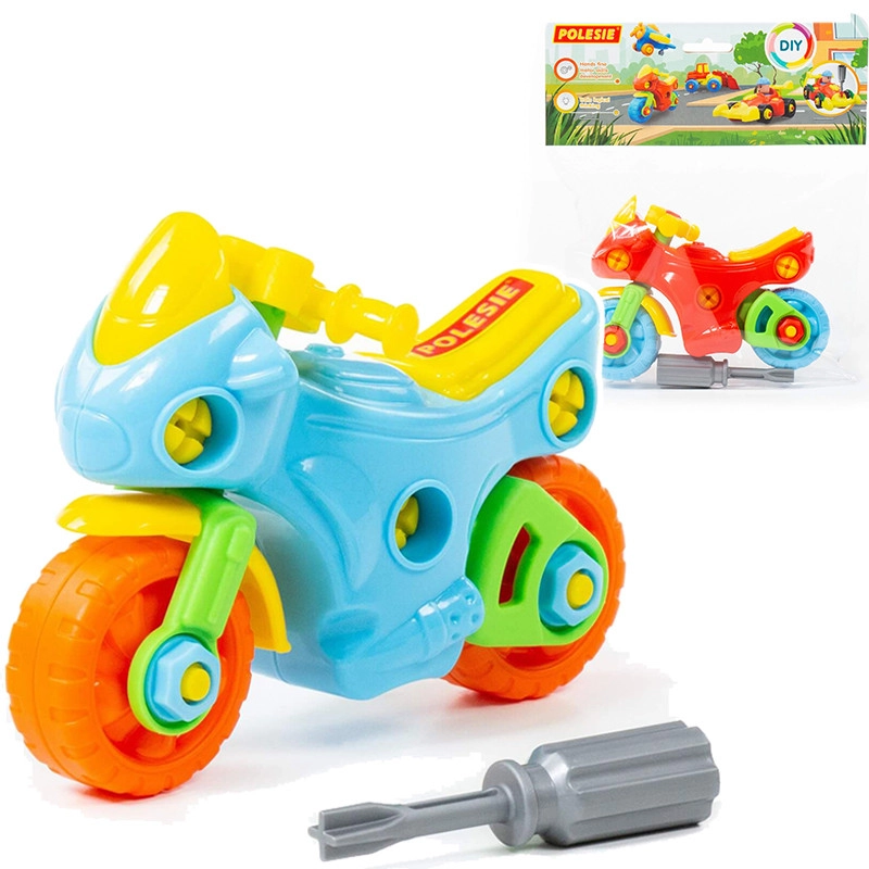 Šroubovací motorka pro děti s nářadím