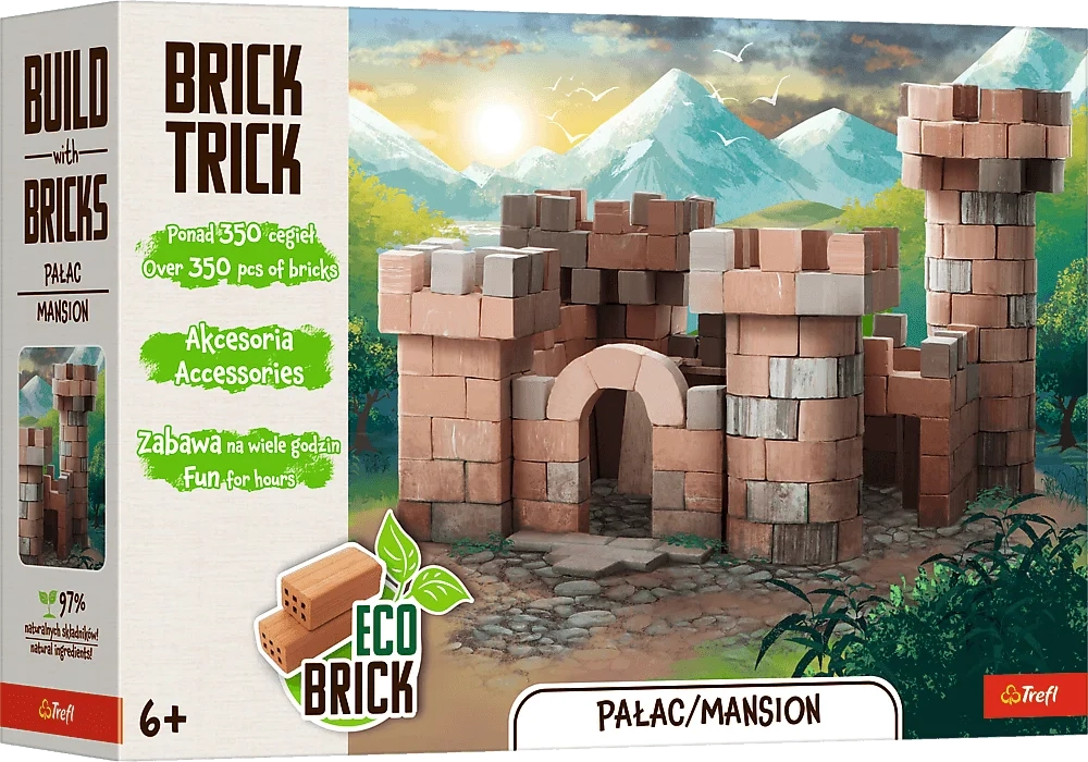 Stavebnice TREFL BRICK TRICK hrad XL, 350 dílků