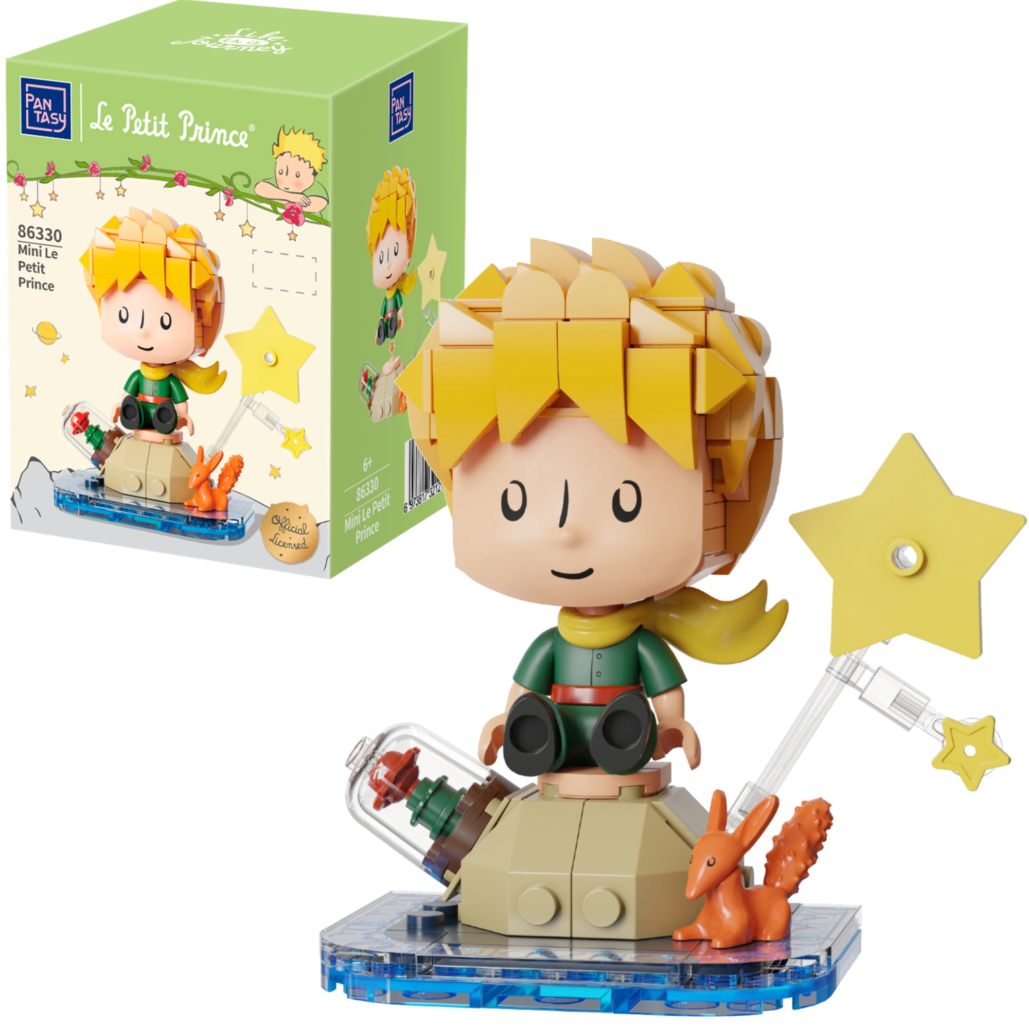 Pantasy stavebnice malý princ – mini postavička, 161 dílků