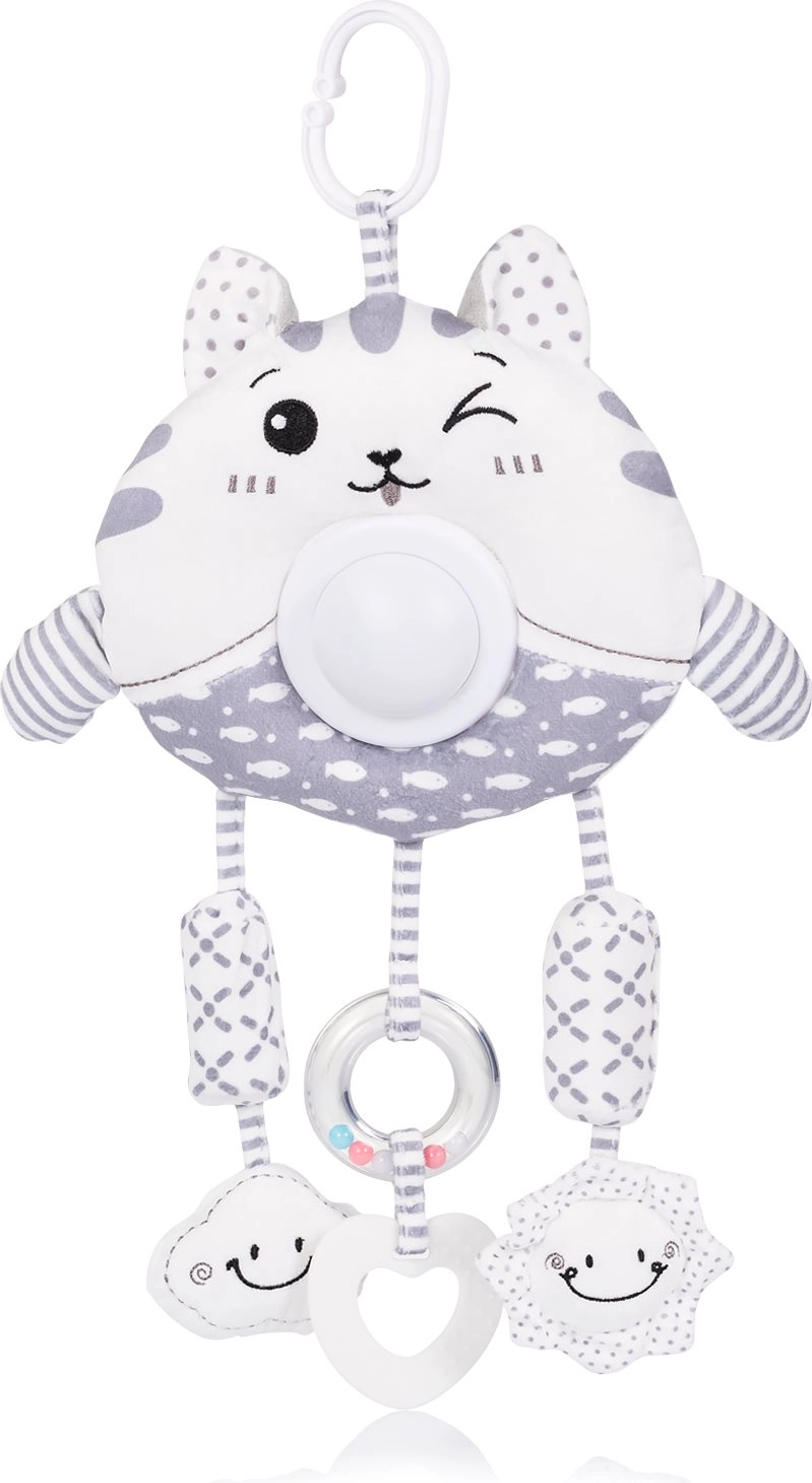 Plyšová závěsná hračka na kočárek a postýlku Big Kitty