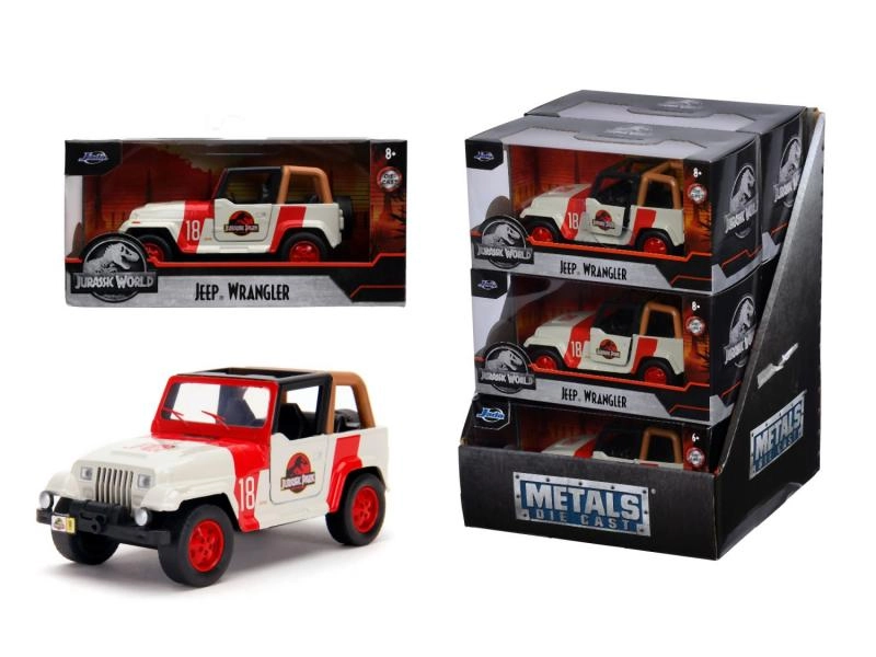 Jada Auto Jeep Wrangler Jurassic World 1:32