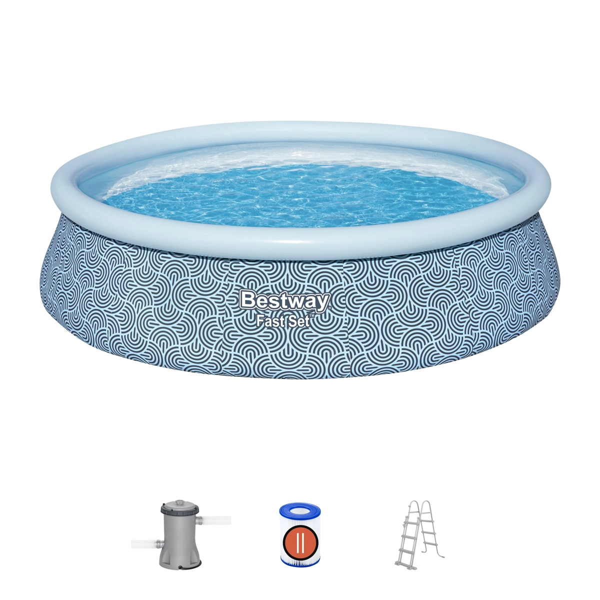 Levně Bestway Fast Set Rattan 4,57 x 1,07 m 57372