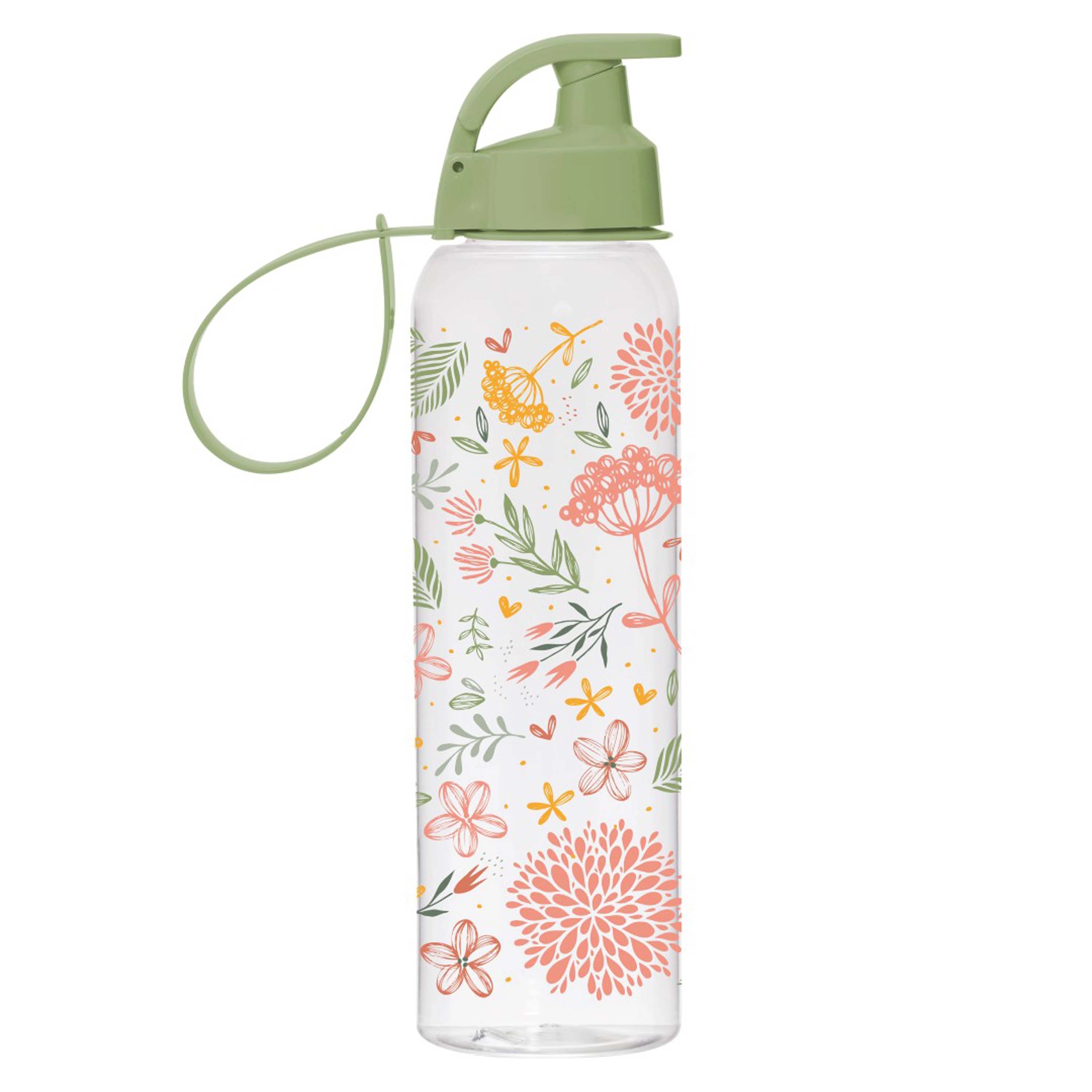 Láhev na vodu Botanica 750 ml, sklo/plast