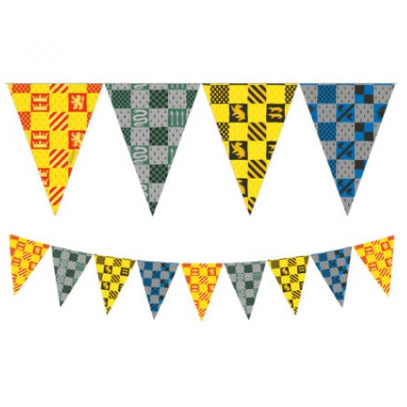 vlajková girlanda harry potter