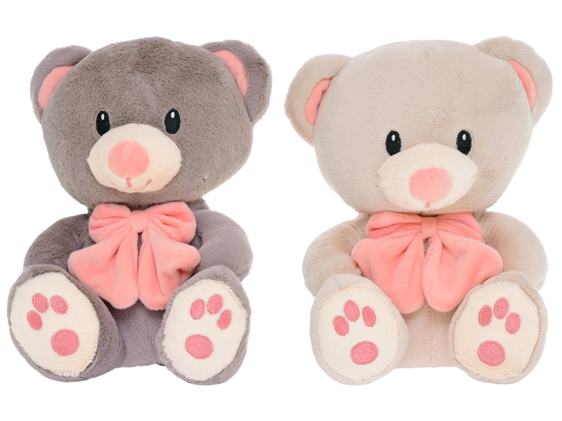 Plyšový medvídek 28 cm s mašlí