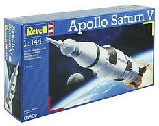 Plastikový model rakety Apollo Saturn V