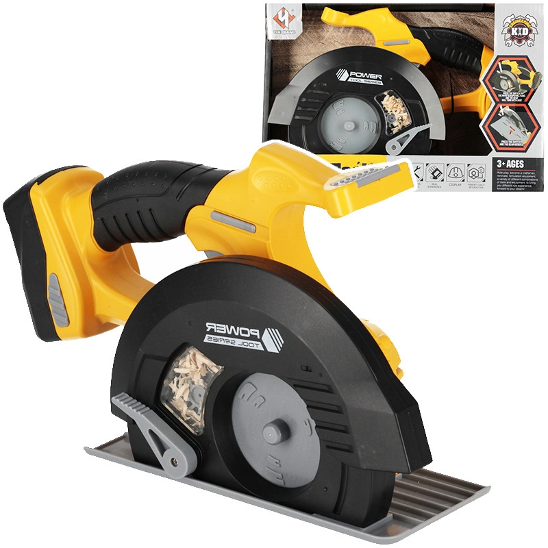 Hračka pila s pohyblivým kotoučem se světlem