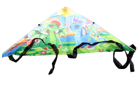 Létající drak s motivem dráčků 74 × 40 cm
