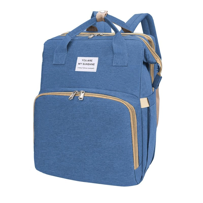 Multifunkční batoh pro maminku s funkcí spaní