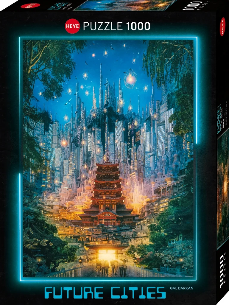 HEYE puzzle Future Cities: Portál, 1000 dílků