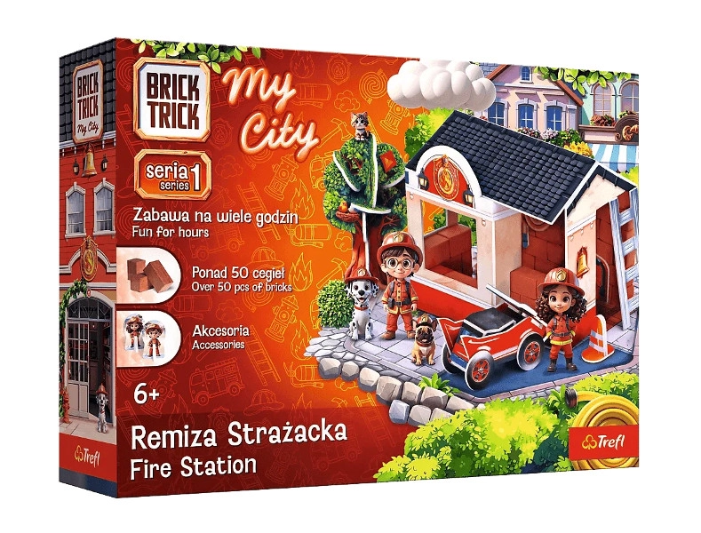 Brick Trick My City hasičská zbrojnice