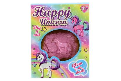 Vykopávací sada jednorožec svítící ve tmě