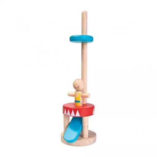 PlanToys skákající akrobat