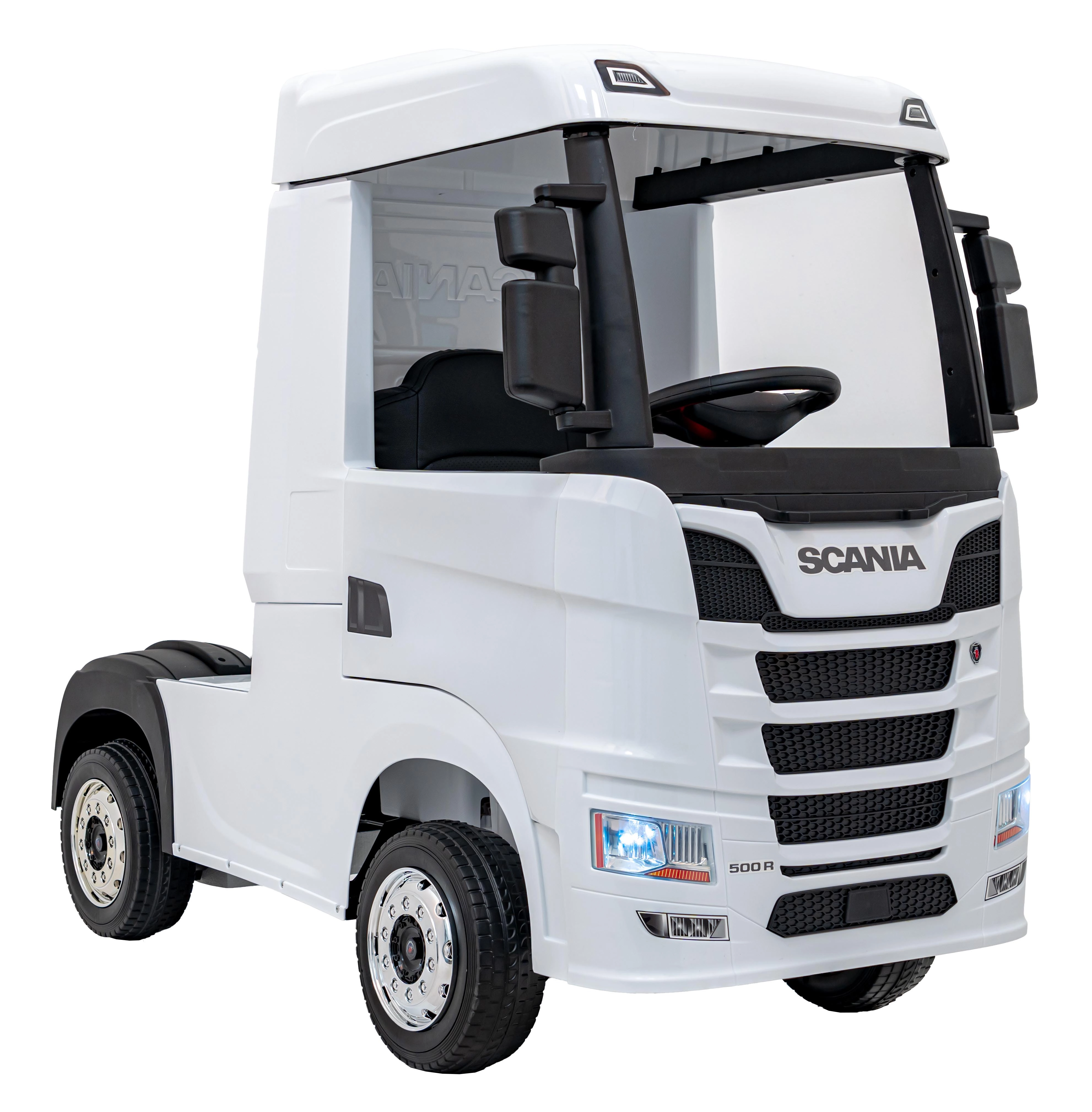 Dětské auto Scania R-serie bílé