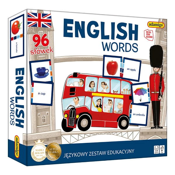 Jazykové vzdělávací karty English Words