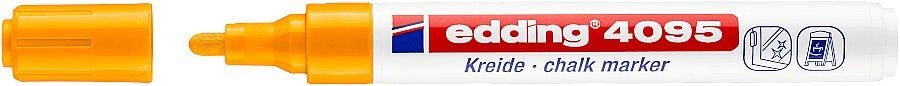 Křídový popisovač na sklo edding 4095 - oranžová