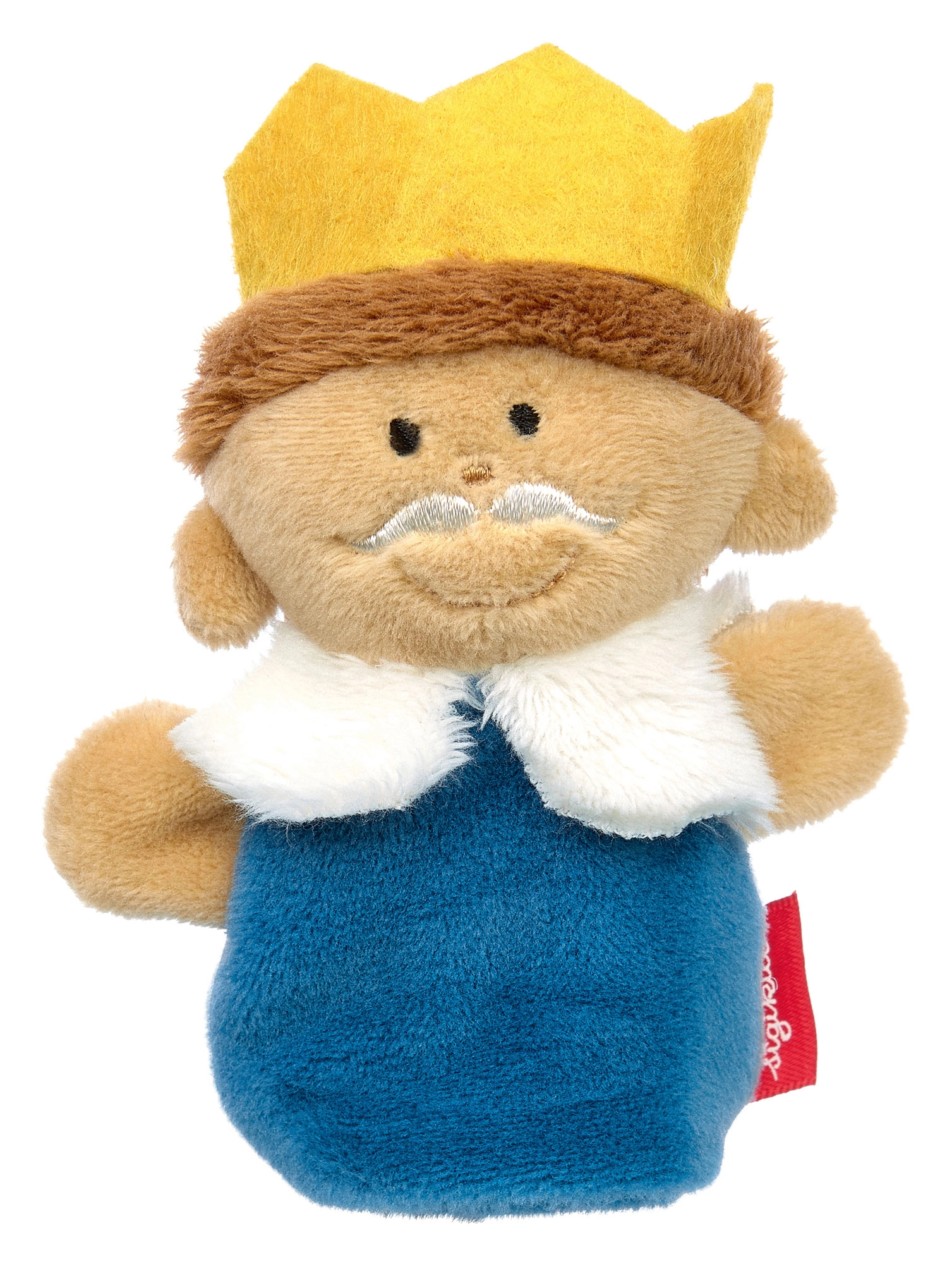 Sigikid plyšová prstová maňásková loutka král