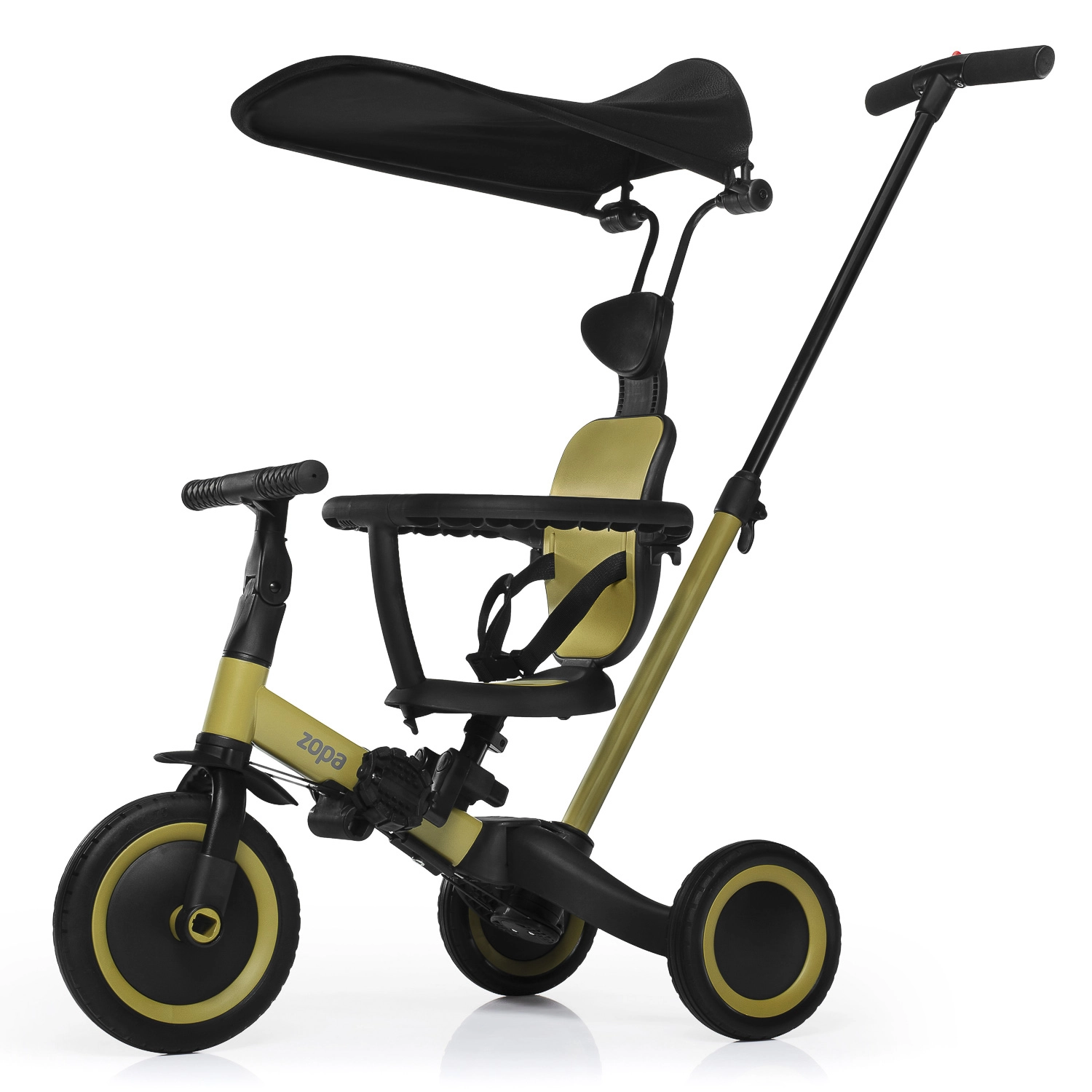 Tříkolka Zopa Razor Pro 6v1 Kodi Bronze s vodicí tyčí