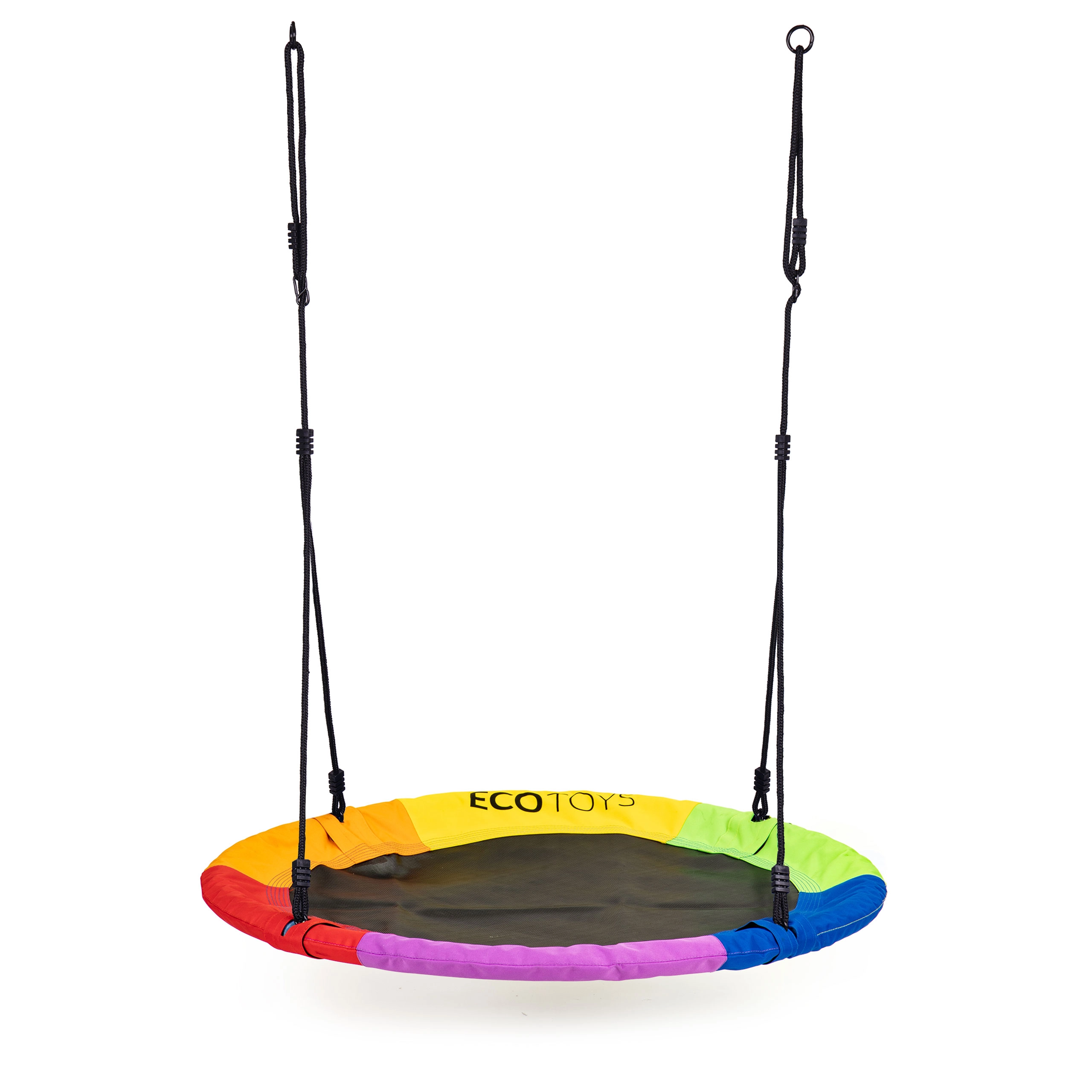 EcoToys zahradní houpačka Čapí hnízdo 100 cm barevná
