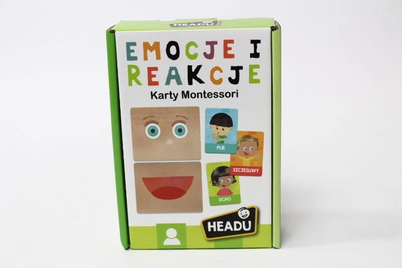 Headu Montessori hra emoce a reakce (1–4 roky)