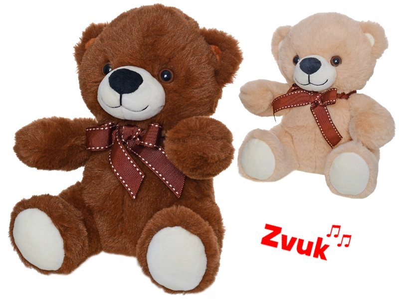 Plyšový medvídek se zvuky 20 cm
