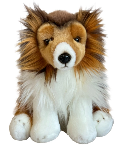 Plyšový pes – skotský ovčák 28 cm DUBI