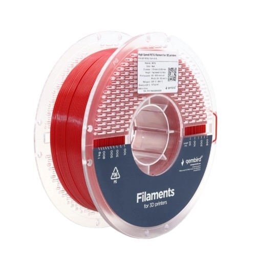 PETG high speed filament 1,75 mm 1 kg červený