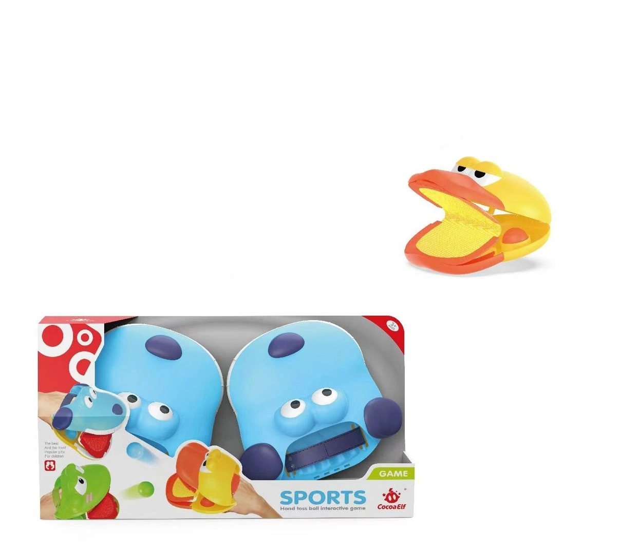 Hra zručnosti chytání kachniček