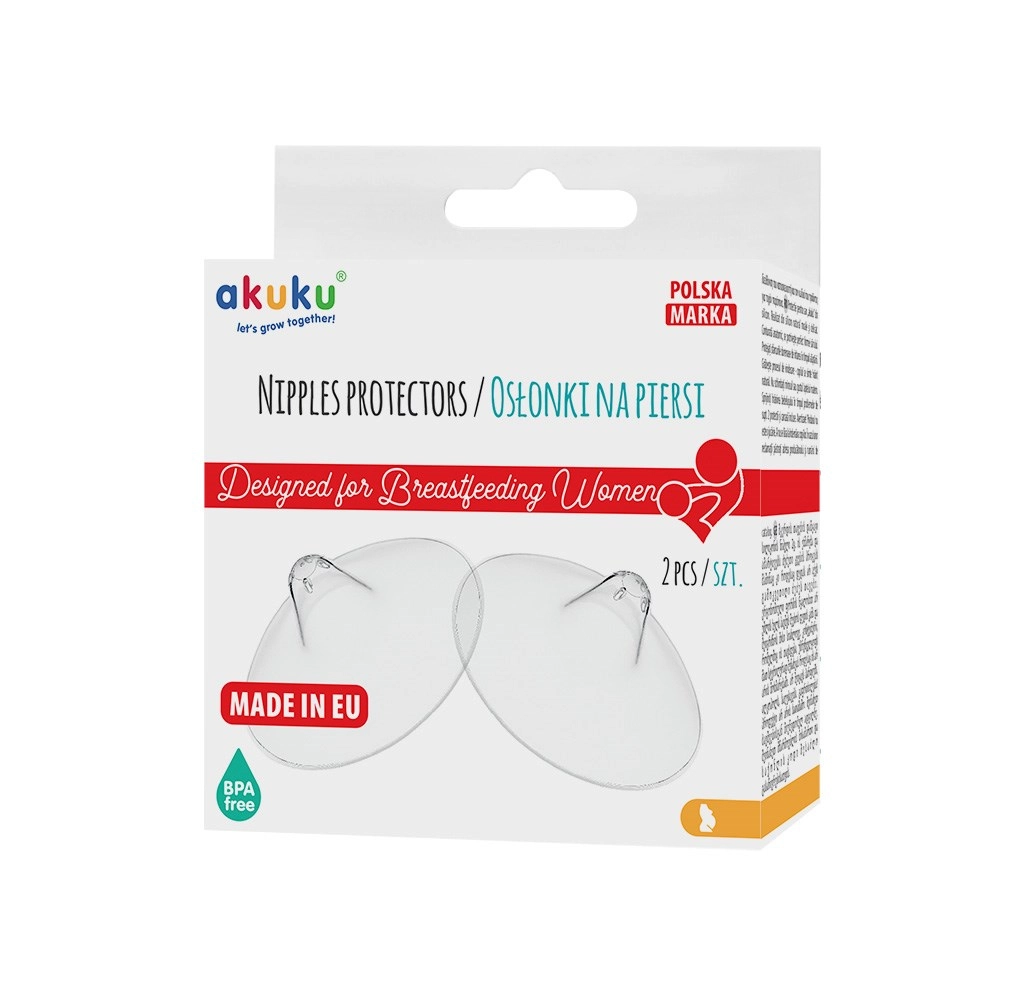 Chrániče bradavek AKUKU, 2 ks