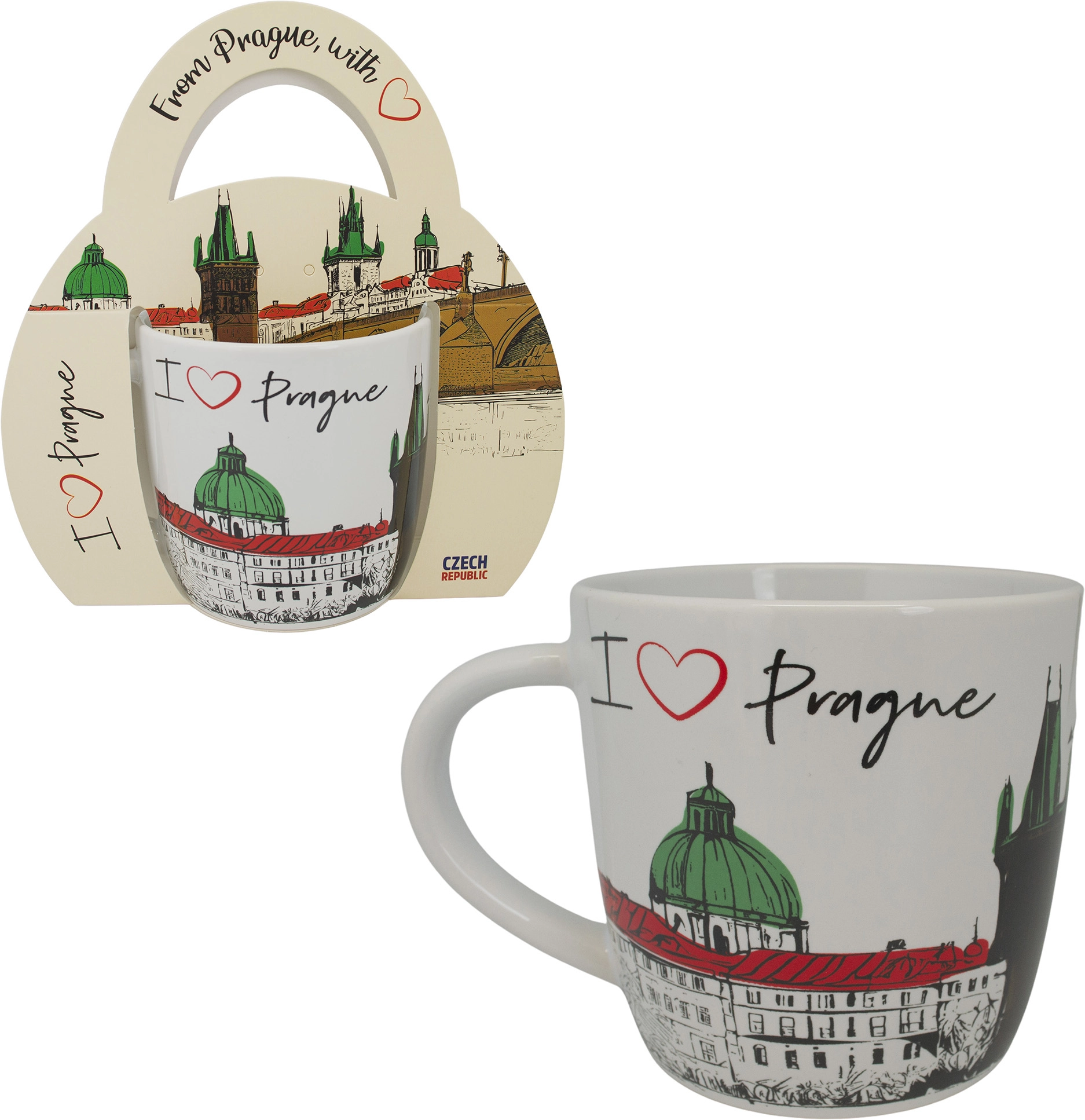 Keramický hrnek Praha