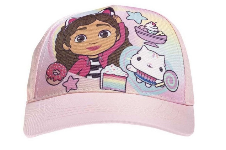 Czapka z daszkiem Gabby’s Dollhouse světle růžová 52 cm
