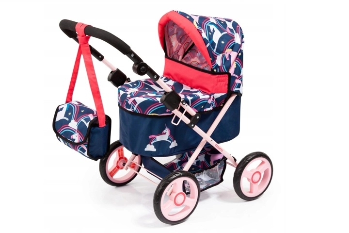 Kočárek pro panenky Bayer Design Trendy Unicorn