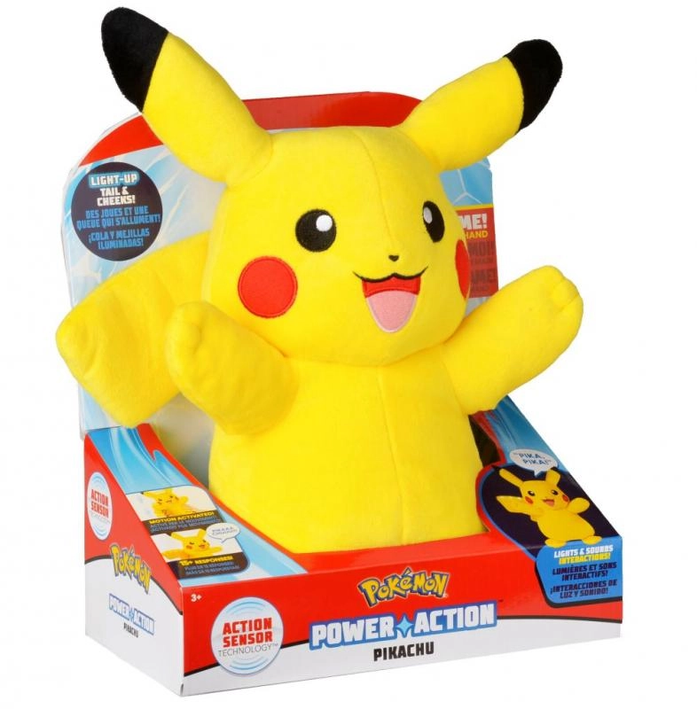 Jazwares Pokémon Power Action Pikachu 35 cm