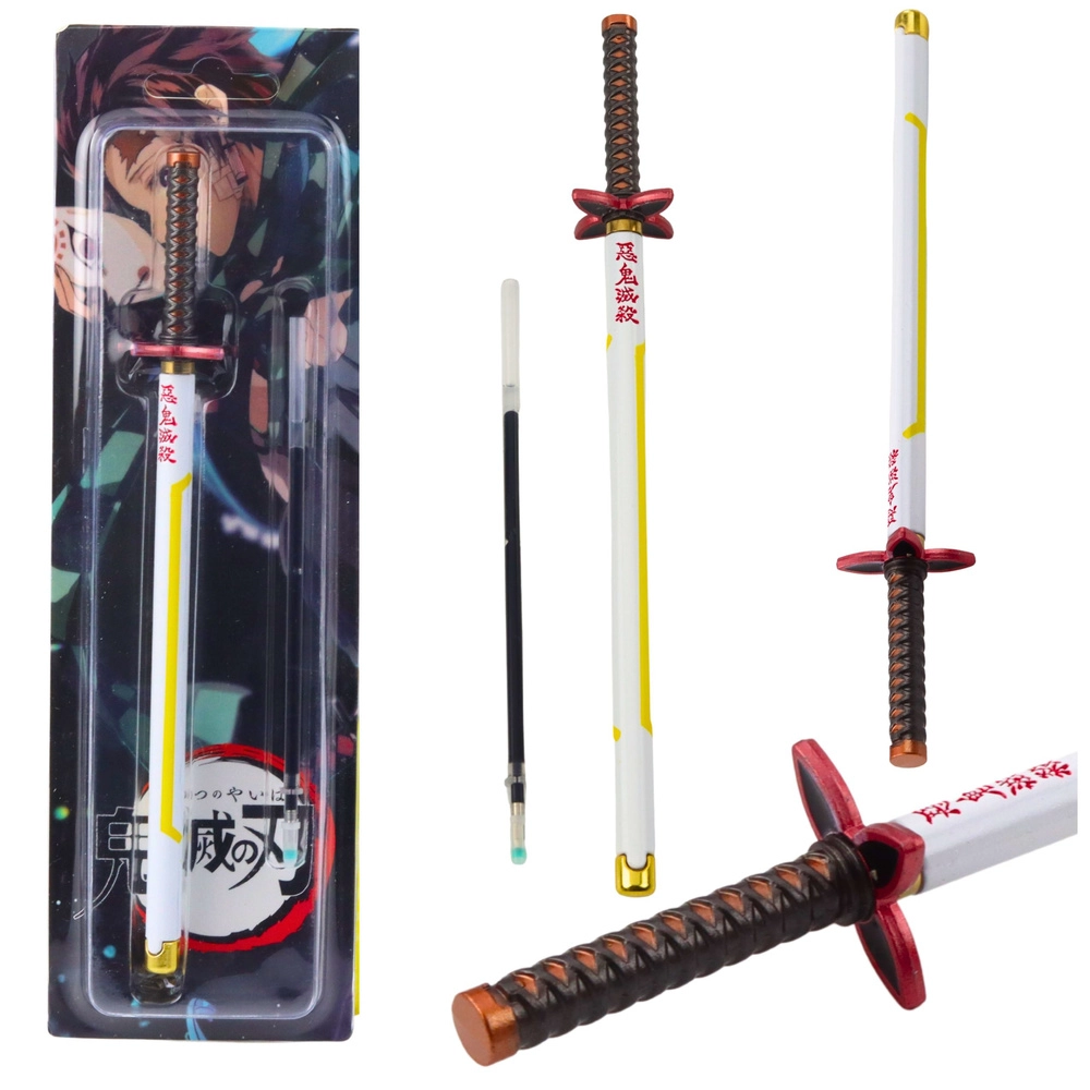 Dlouhé pero katana inspirované anime