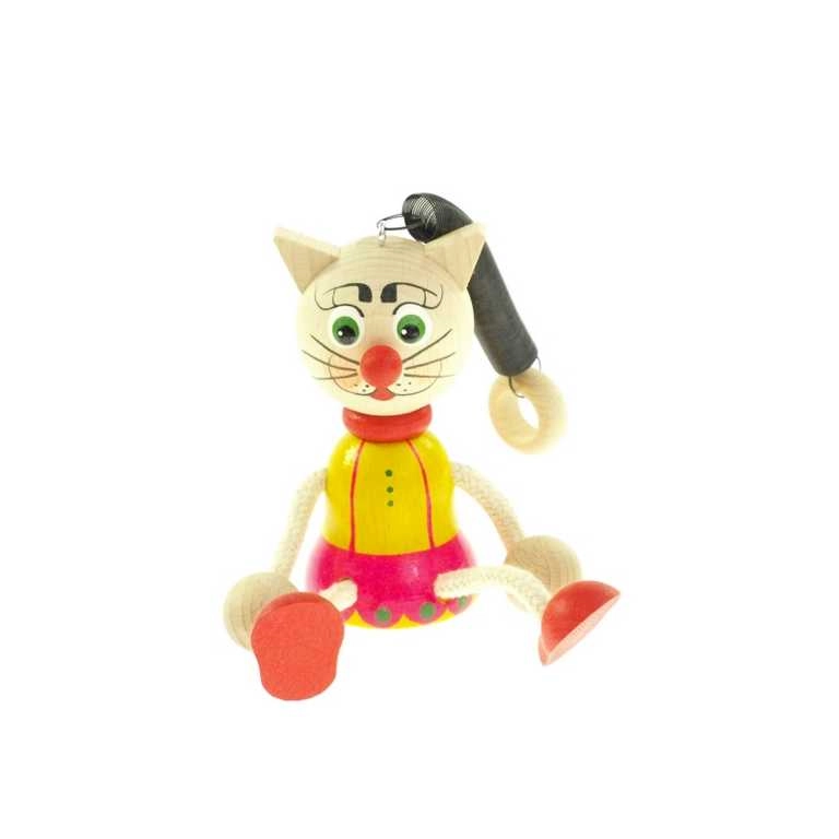 Kočka na pružině pro děti