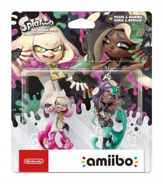 Amiibo Splatoon 2 – sada Off the Hook (Pearl a Marina)