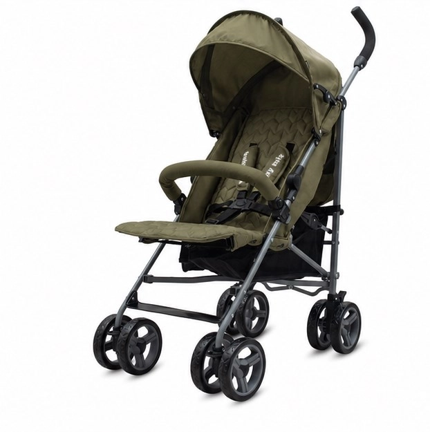 Baby Mix golfový kočárek Olive zelený