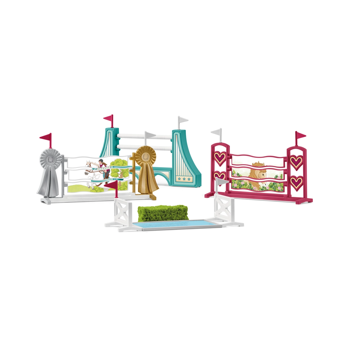 Levně Schleich 42612 Doplňky pro koňskou překážkovou dráhu