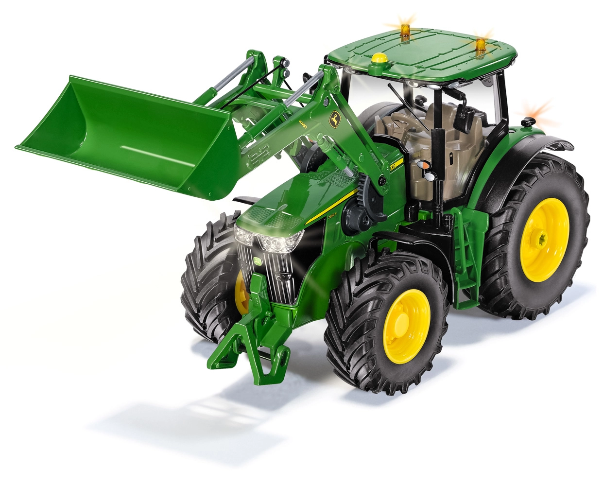 Siku Control Bluetooth traktor John Deere 7310R s předním nakladačem 1:32