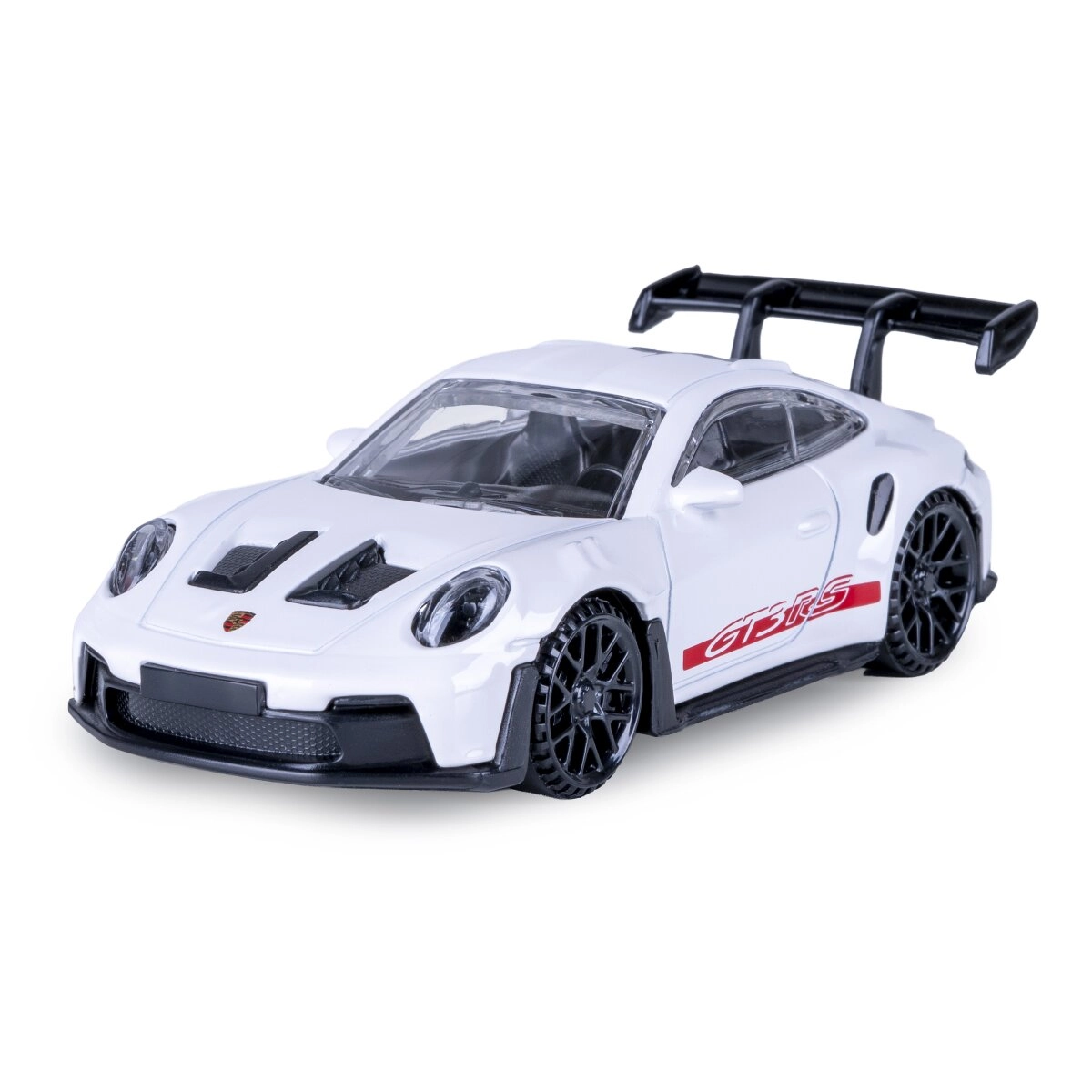 Kovový model Porsche 911 GT3 RS v měřítku 1:43, bílý