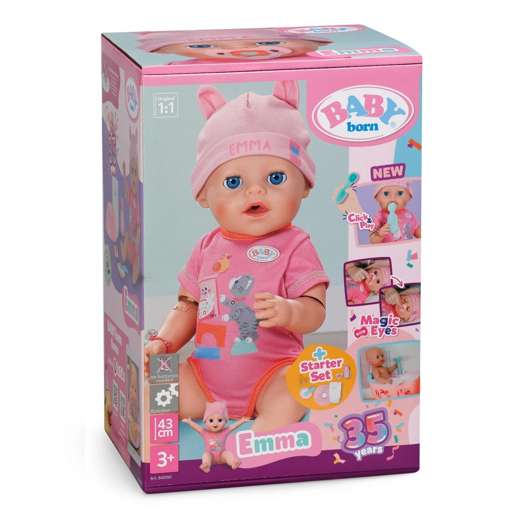 BABY born Emma s kouzelnou rukou, 43 cm