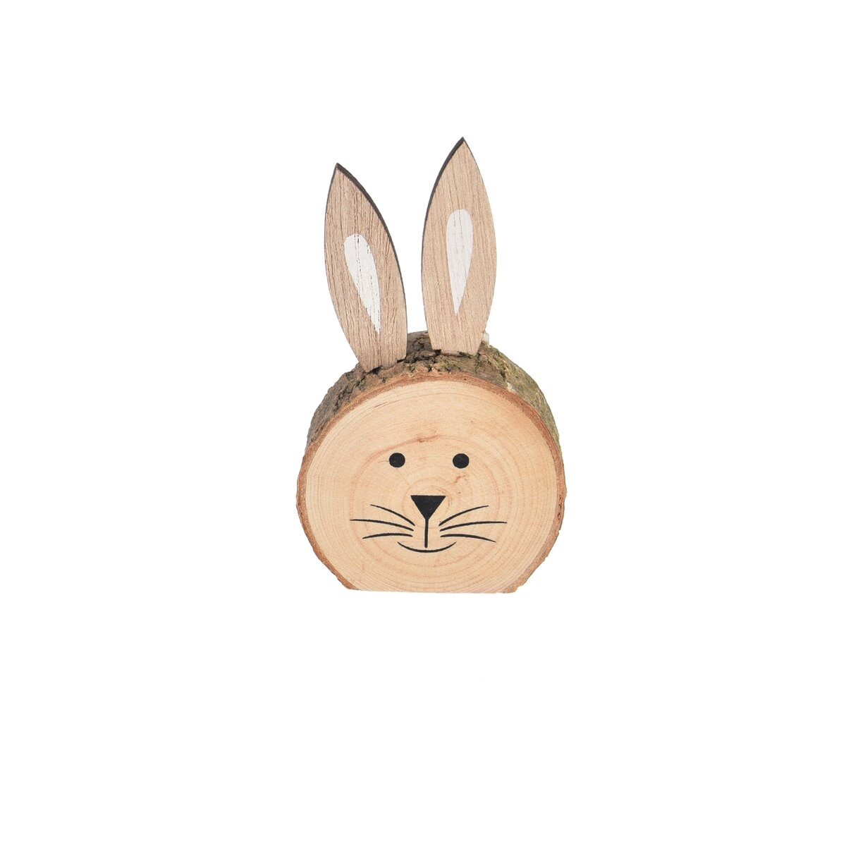 Dřevěný zajíček hnědý