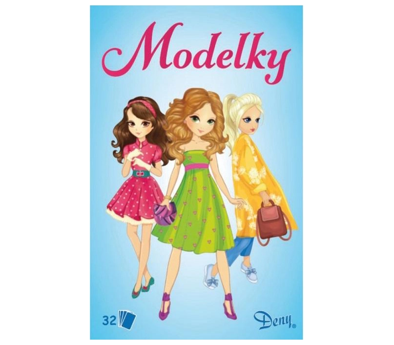 Levně Karetní hra Modelky