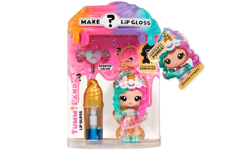 Yummiland sada na výrobu lesku na rty Mystery color Phoebe Frappe