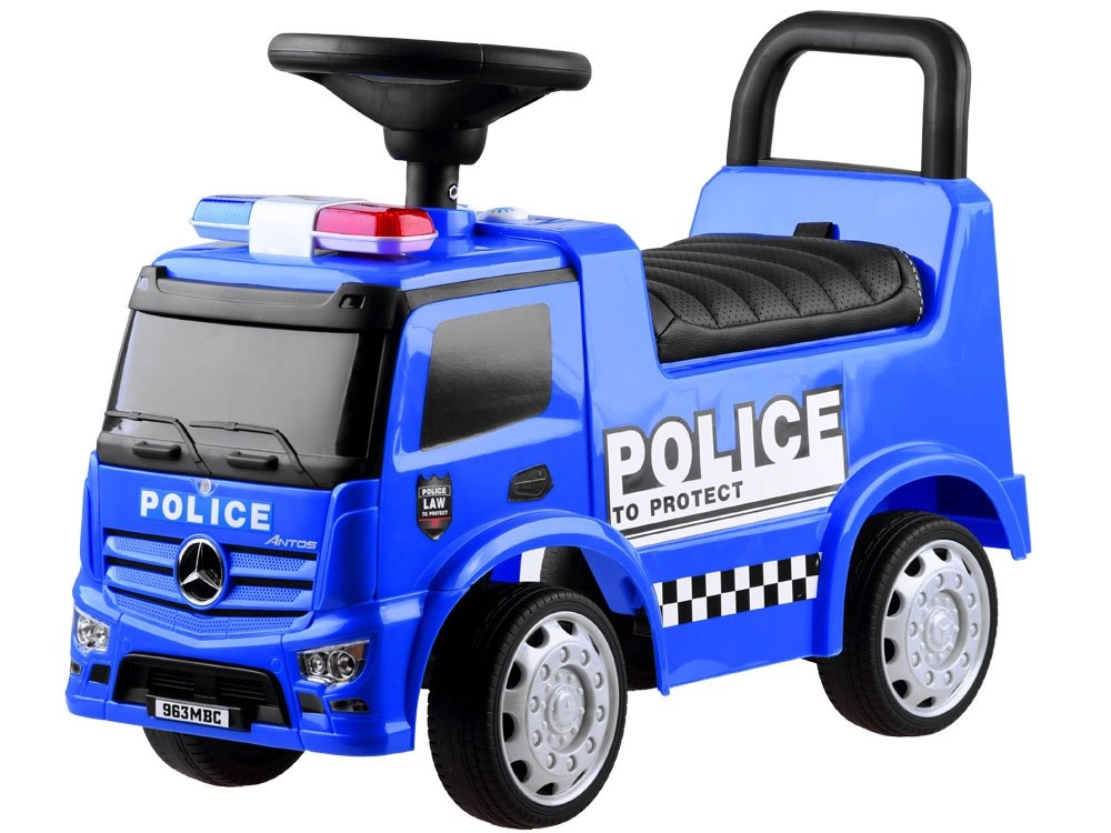 Levně Jokomisiada Mercedes-Benz Police Autíčko Pushher Za3690