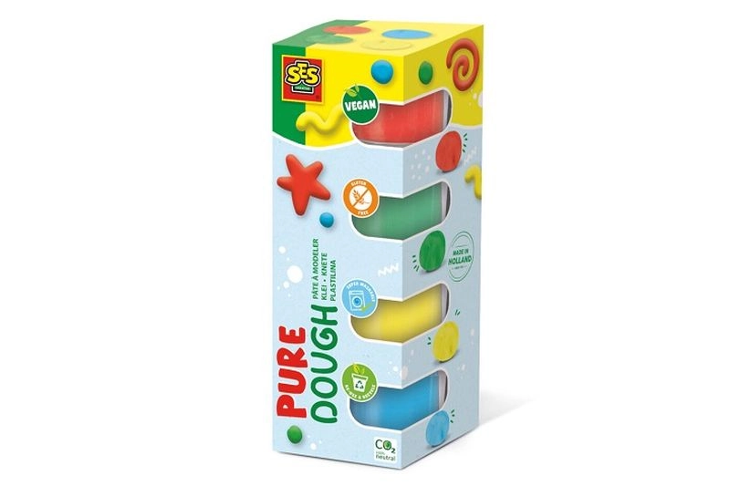 SES Pure veganská modelína 4× 90 g