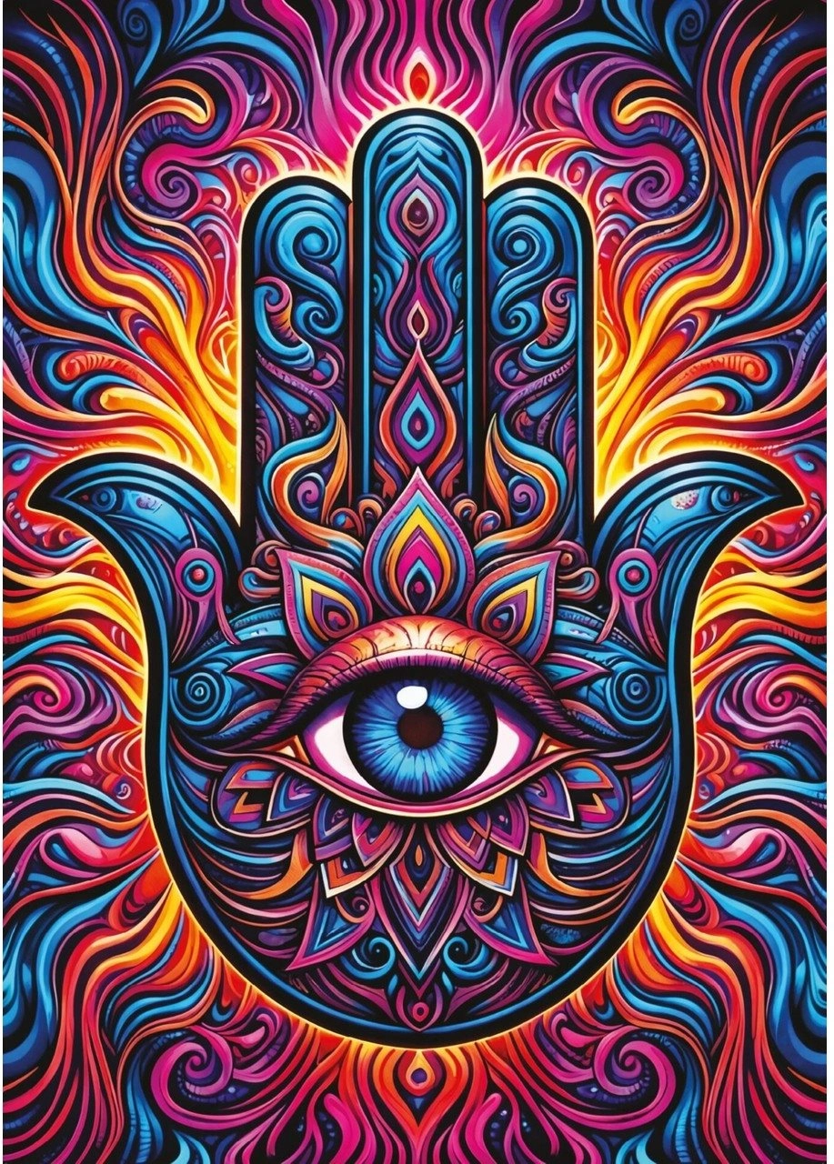 Puzzle ruka Fatimy 1000 dílků