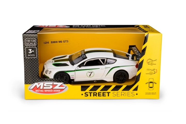 MSZ Bentley Continental GT3 Concept bílý model auta 1:24