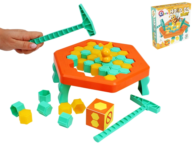 balanční vytloukací hra s včelkou Hold On Baby TechnoK